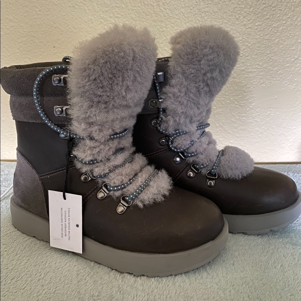 UGG Gray Winter Boots